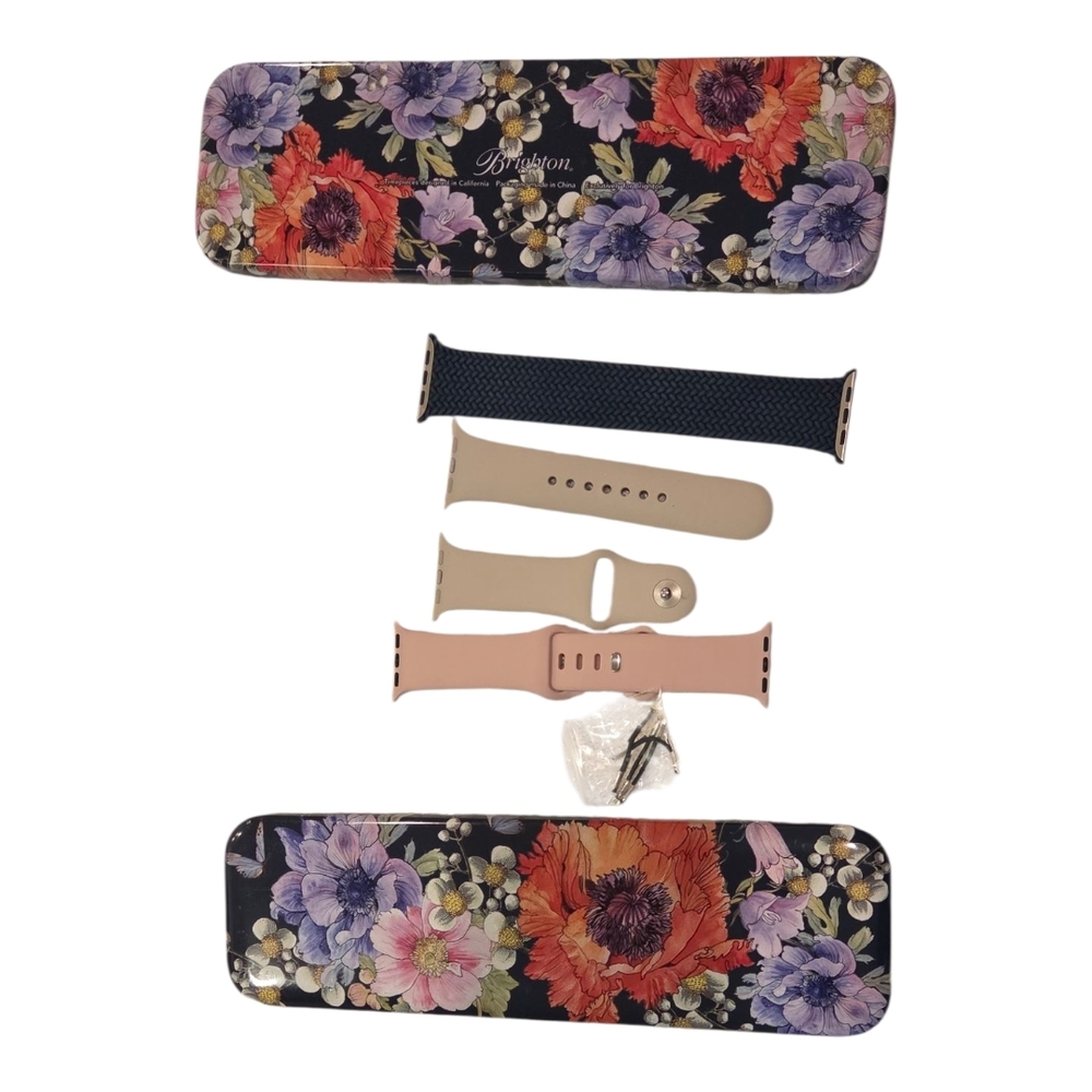 Brighton Watch Band with Vibrant Floral Case